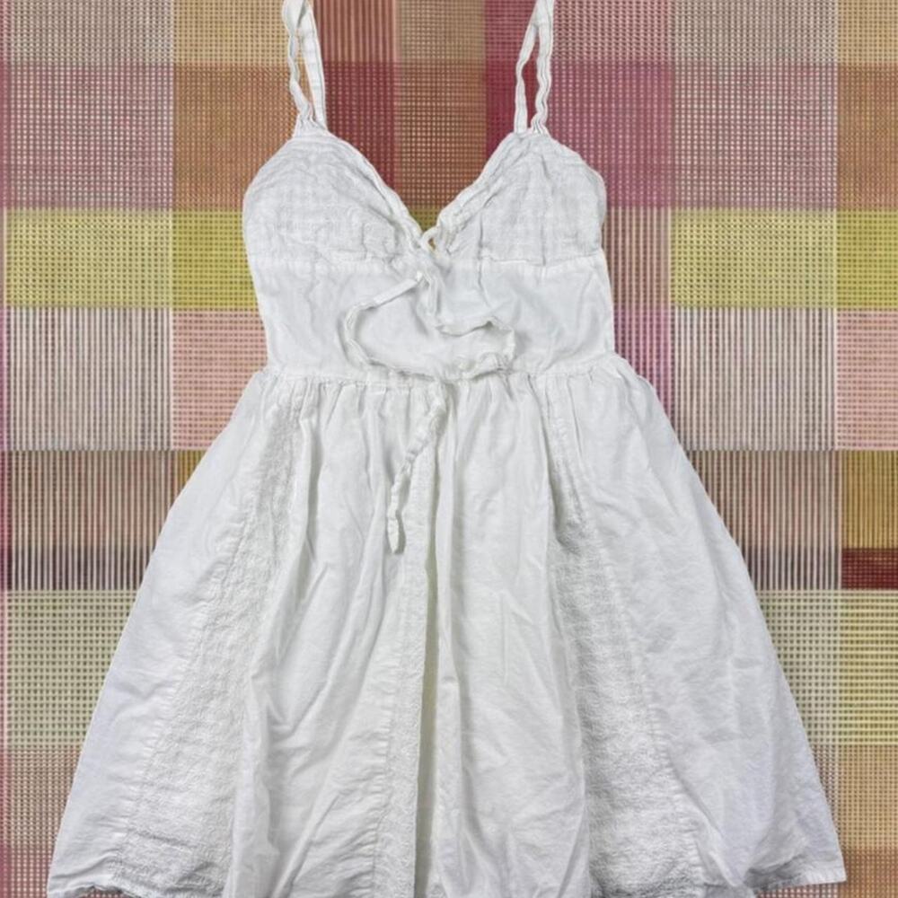 Vintage 2000’s Weavers White Babydoll dress